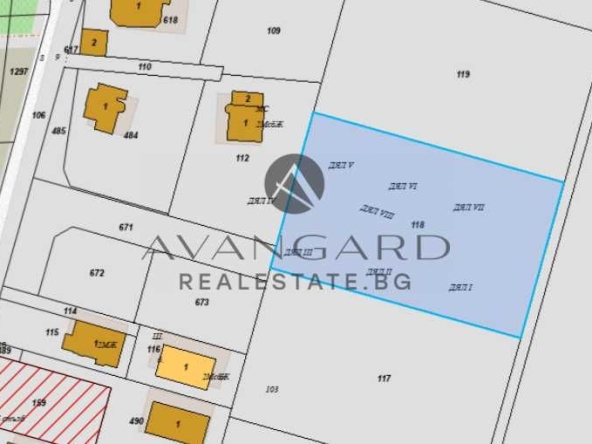 Парцел в Пловдив, Беломорски - 400 кв.м за 91 €/кв.м - Снимка #1