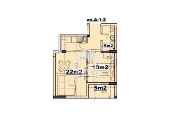 Двустаен апартамент в Варна, Изгрев - 58 кв.м за 1863 €/кв.м - Снимка #1