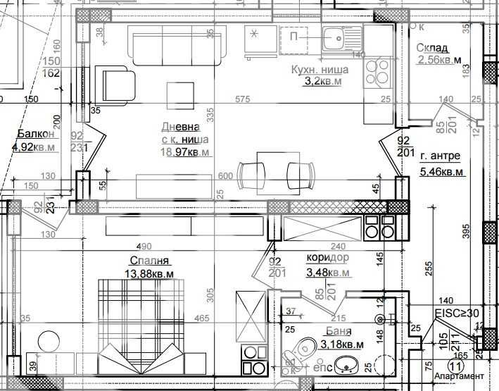 Двустаен апартамент в Хисаря - 74 кв.м за 515 €/кв.м - Снимка #1