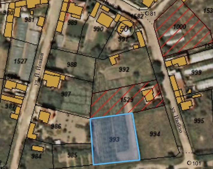 Парцел в с. Граф Игнатиево, Област Пловдив - 1191 кв.м за 30 €/кв.м - Снимка #1