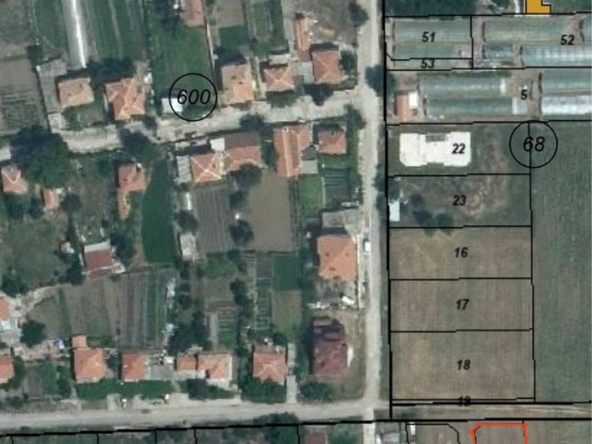 Парцел в Садово - 555 кв.м за 22 €/кв.м - Снимка #1