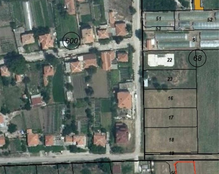 Парцел в Садово - 555 кв.м за 22 €/кв.м - Снимка #1