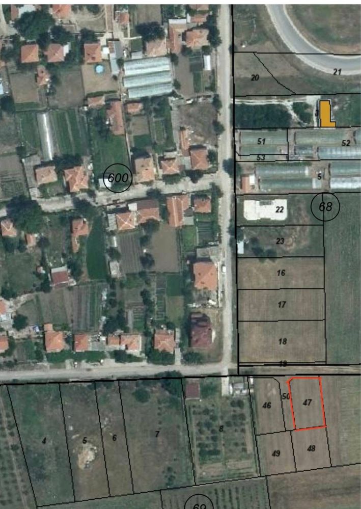 Парцел в Садово - 555 кв.м за 22 €/кв.м - Снимка #1