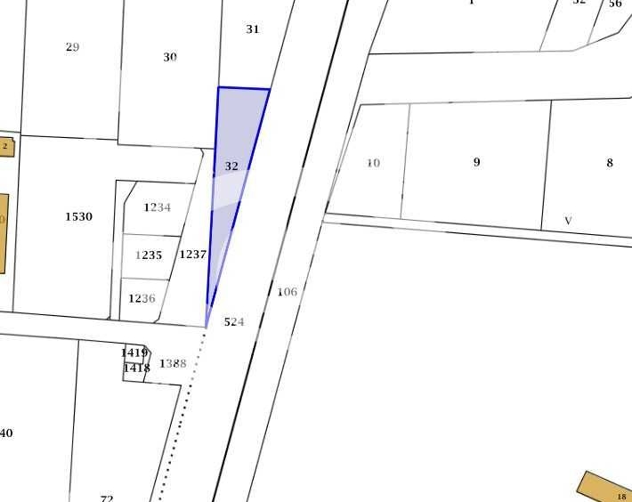 Парцел в Пловдив, Индустриална зона - Изток - 1784 кв.м за 18 €/кв.м - Снимка #1