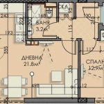 Двустаен апартамент в Айтос - 65 кв.м за 924 €/кв.м - Снимка #1