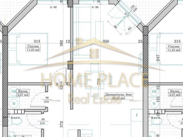 Двустаен апартамент в Варна, Победа - 79 кв.м за 1455 €/кв.м - Снимка #1