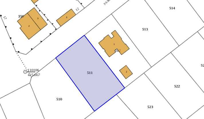 Парцел в с. Червен, Област Пловдив - 552 кв.м за 75 €/кв.м - Снимка #1