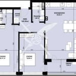 Тристаен апартамент в Бургас, Изгрев - 109 кв.м за 1267 €/кв.м - Снимка #1