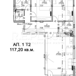 Тристаен апартамент в Варна, Център - 136 кв.м за 1581 €/кв.м - Снимка #1