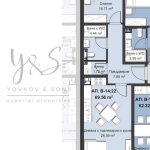 Двустаен апартамент в Пловдив, Христо Смирненски - 88 кв.м за 1351 €/кв.м - Снимка #1