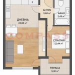 Двустаен апартамент в Варна, Владислав Варненчик - 66 кв.м за 657 €/кв.м - Снимка #1