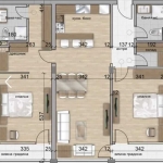 Тристаен апартамент в София, Гоце Делчев - 134 кв.м за 2254 €/кв.м - Снимка #1