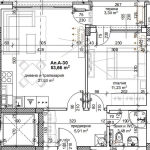 Двустаен апартамент в Пловдив, Тракия - 63 кв.м за 1392 €/кв.м - Снимка #1