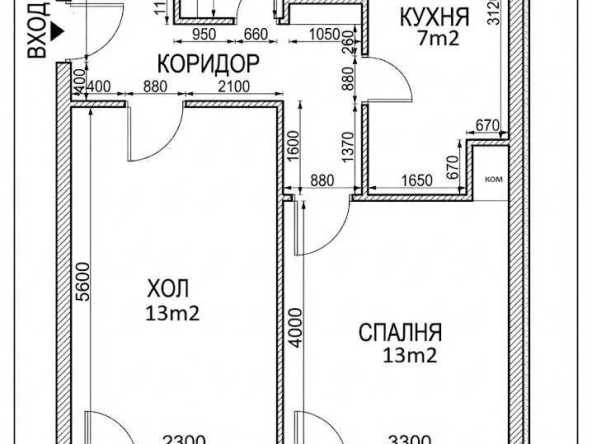 Двустаен апартамент в Казанлък - 84 кв.м за 273 €/кв.м - Снимка #1
