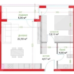 Двустаен апартамент в Варна, Трошево - 72 кв.м за 1889 €/кв.м - Снимка #1