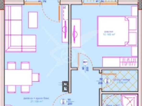 Двустаен апартамент в Бургас, Сарафово - 69 кв.м за 1291 €/кв.м - Снимка #1