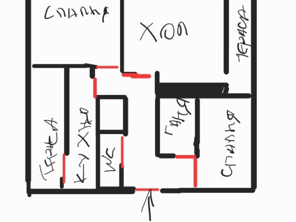 Тристаен апартамент в Лом - 80 кв.м за 563 €/кв.м - Снимка #1