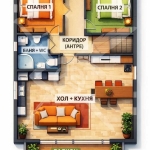 Тристаен апартамент в София, Подуяне - 97 кв.м за 1630 €/кв.м - Снимка #1