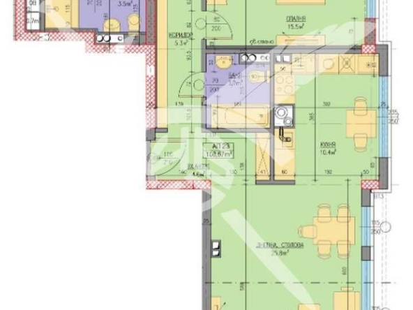Тристаен апартамент в София, Хладилника - 128 кв.м за 1825 €/кв.м - Снимка #1