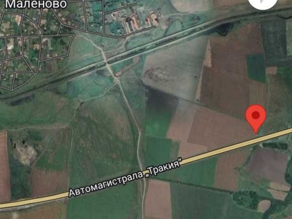 Парцел в с. Маленово, Област Ямбол - 9844 кв.м за 6 €/кв.м - Снимка #1