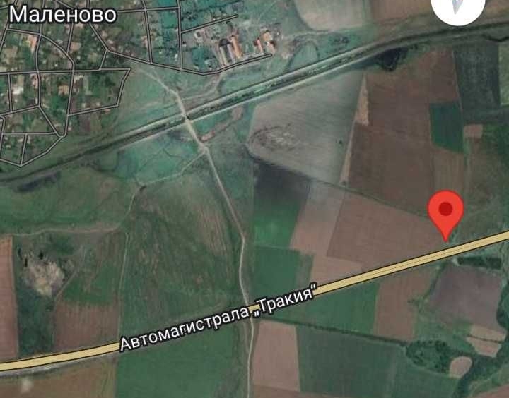 Парцел в с. Маленово, Област Ямбол - 9844 кв.м за 6 €/кв.м - Снимка #1