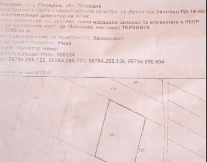 Земеделски имот в Пловдив, Коматевски възел -  кв.м за 62500 €/дка - Снимка #1