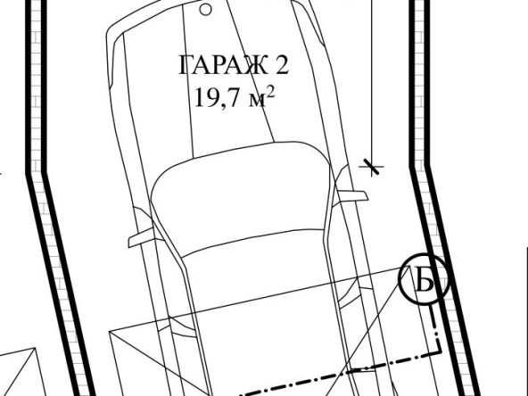 Гараж / Паркомясто в Русе, Широк център - 19 кв.м за 1020 €/кв.м - Снимка #1