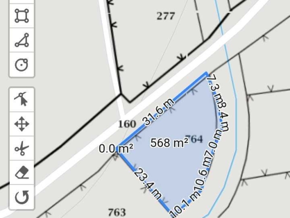 Парцел в Добрич, м-т Газибаба - 540 кв.м за 24 €/кв.м - Снимка #1