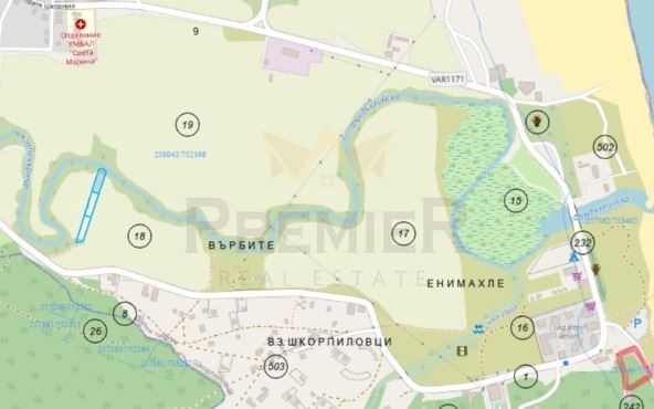 Парцел в с. Шкорпиловци, Област Варна - 3000 кв.м за 47 €/кв.м - Снимка #1