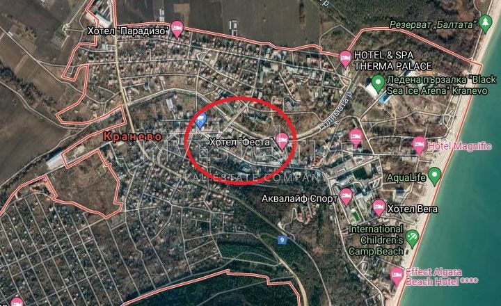 Парцел в с. Кранево, Област Добрич - 1971 кв.м за 39 €/кв.м - Снимка #1