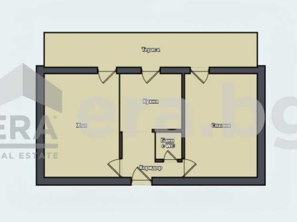 Двустаен апартамент в Варна, Владислав Варненчик - 61 кв.м за 1853 €/кв.м - Снимка #1