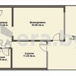 Двустаен апартамент в Варна, Възраждане 1 - 93 кв.м за 1236 €/кв.м - Снимка #1