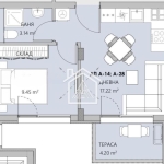 Двустаен апартамент в Пловдив, Остромила - 48 кв.м за 1341 €/кв.м - Снимка #1