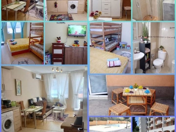 Дава се под наем Двустаен апартамент в Поморие - 52 кв.м за 50.49 € - Снимка #1