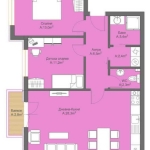 Тристаен апартамент в Велинград - 96 кв.м за 485 €/кв.м - Снимка #1