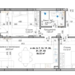 Тристаен апартамент в Пловдив, Кючук Париж - 106 кв.м за 532 €/кв.м - Снимка #1