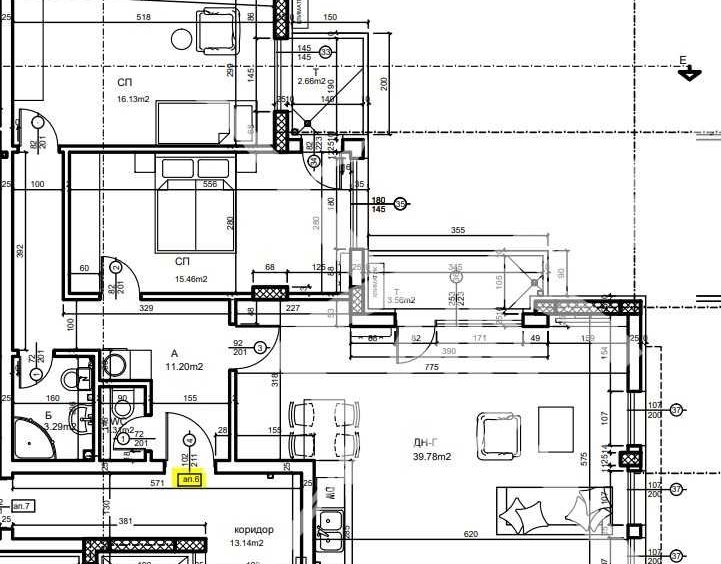 Тристаен апартамент в Пловдив, Център - 125 кв.м за 764 €/кв.м - Снимка #1