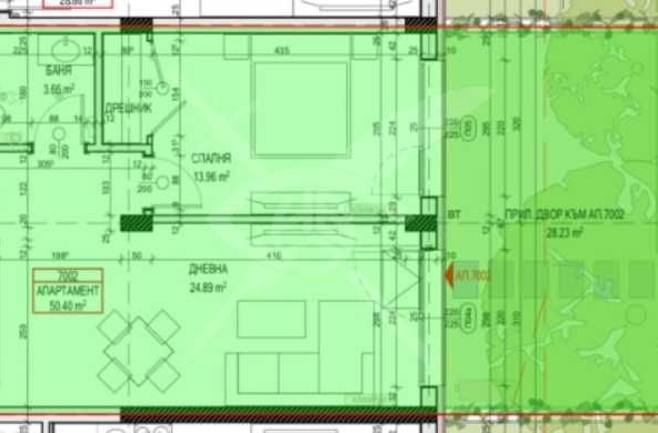 Двустаен апартамент в к.к. Слънчев бряг - 78 кв.м за 1086 €/кв.м - Снимка #1