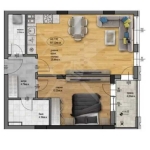 Двустаен апартамент в Пловдив, Остромила - 75 кв.м за 480 €/кв.м - Снимка #1