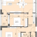 Тристаен апартамент в Пловдив, Кършияка - 101 кв.м за 1050 €/кв.м - Снимка #1