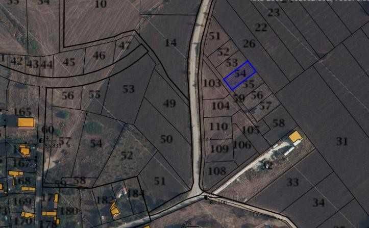 Парцел в с. Осеново, Област Варна - 1136 кв.м за 14 €/кв.м - Снимка #1