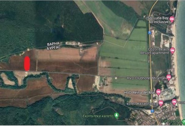 Парцел в Бургас, Център - 5756 кв.м за 37 €/кв.м - Снимка #1