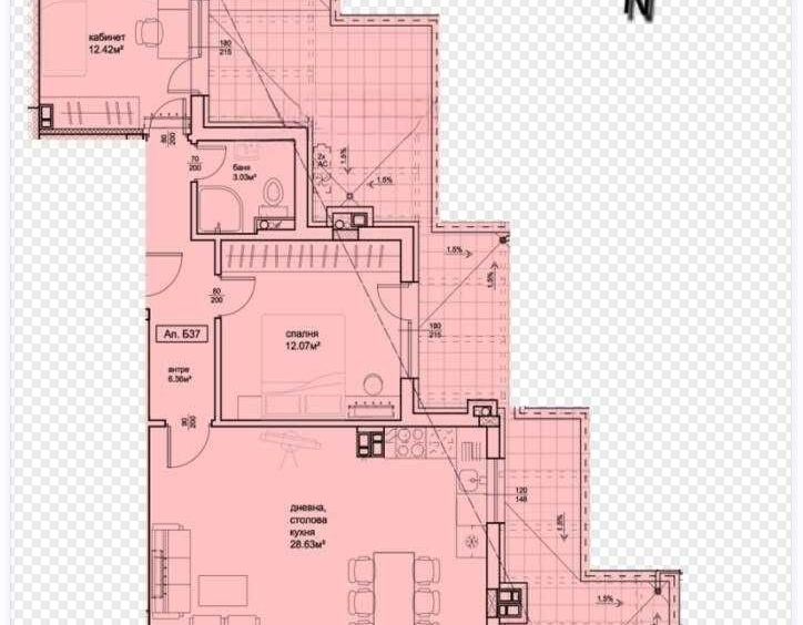 Тристаен апартамент в Пловдив, Христо Смирненски - 167 кв.м за 1006 €/кв.м - Снимка #1