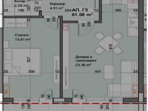 Двустаен апартамент в Пловдив, Христо Смирненски - 91 кв.м за 933 €/кв.м - Снимка #1