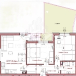 Тристаен апартамент в Велинград - 69 кв.м за 638 €/кв.м - Снимка #1