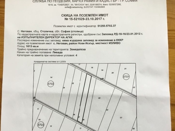 Земеделски имот в София, Люлин 10 -  кв.м за 15 €/дка - Снимка #1