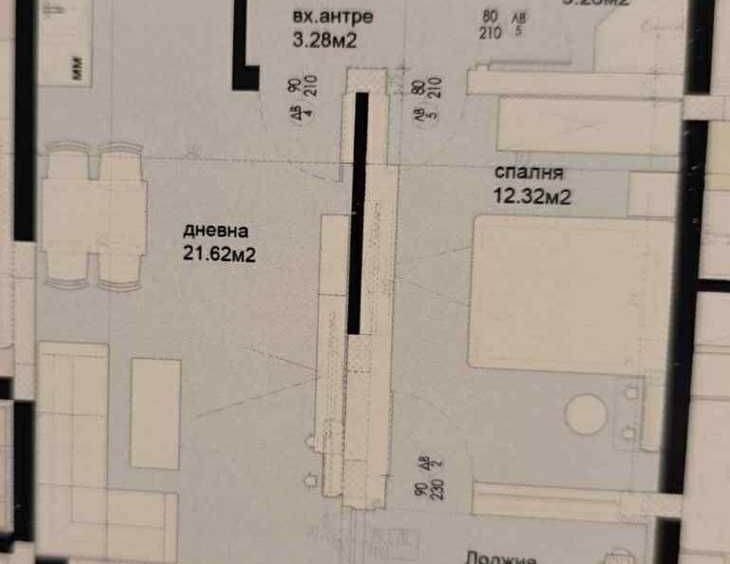 Двустаен апартамент в Пловдив, Христо Смирненски - 61 кв.м за 1515 €/кв.м - Снимка #1