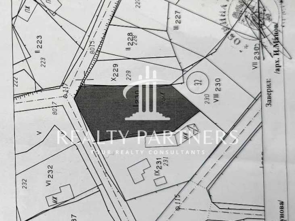 Парцел в с. Жедна, Област Перник - 1082 кв.м за 9 €/кв.м - Снимка #1