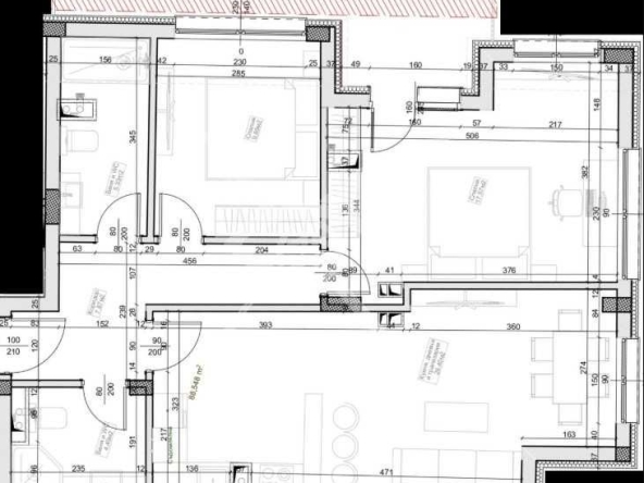 Тристаен апартамент в Бургас, Център - 88 кв.м за 2789 €/кв.м - Снимка #1