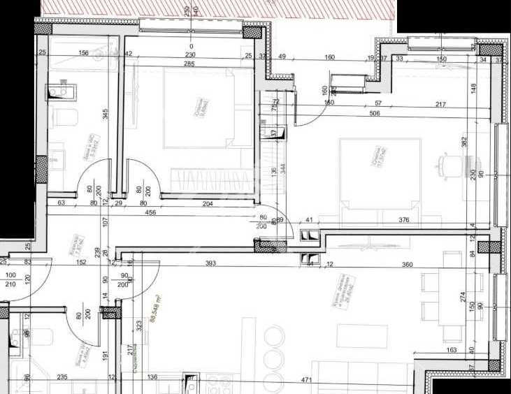 Тристаен апартамент в Бургас, Център - 88 кв.м за 2789 €/кв.м - Снимка #1